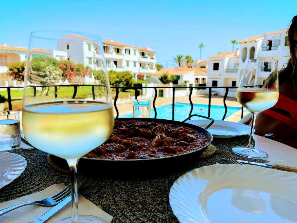 Precioso Apartamento Residencial Con Piscina Cala En Porter  Extérieur photo
