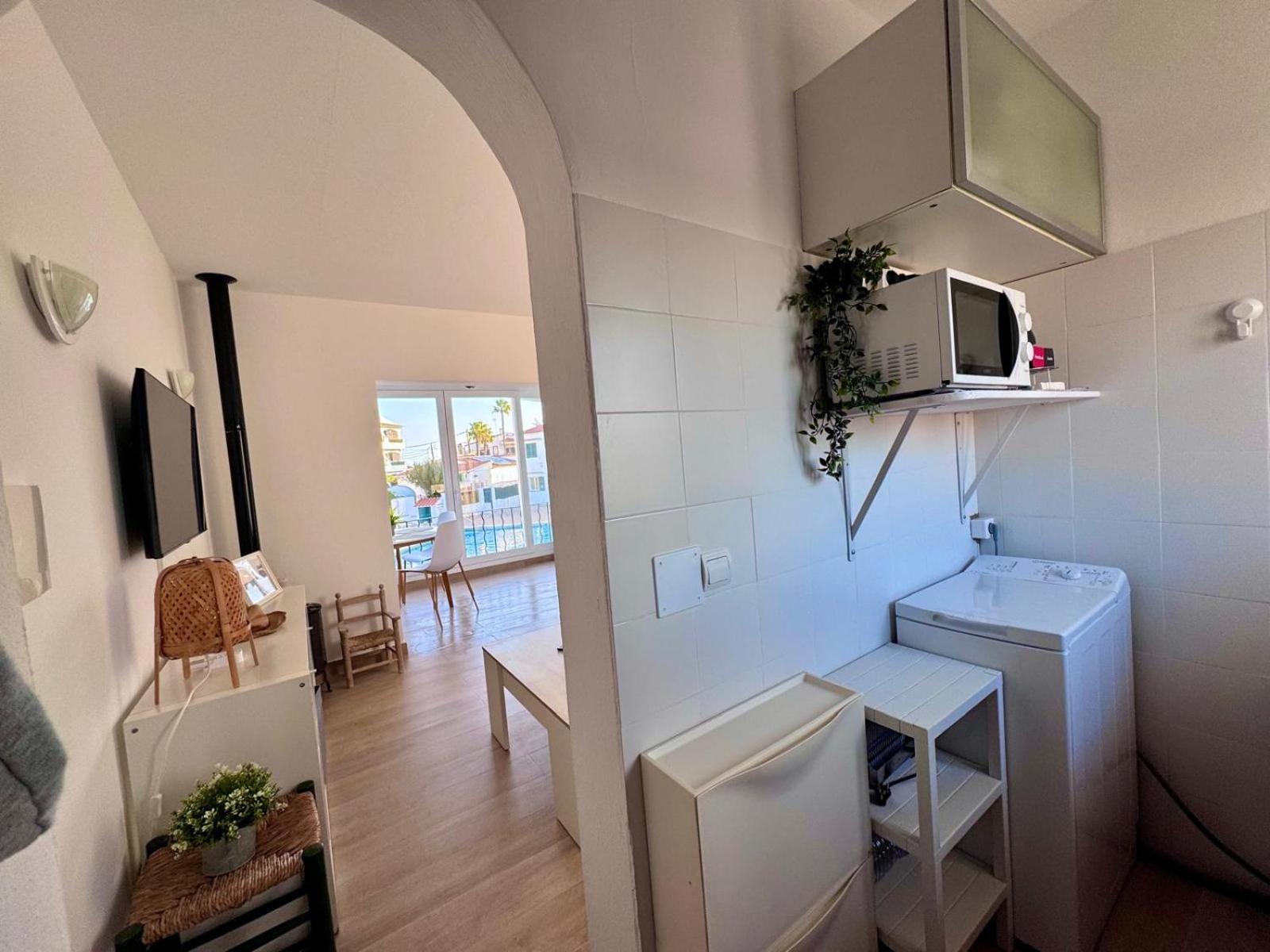 Precioso Apartamento Residencial Con Piscina Cala En Porter  Extérieur photo